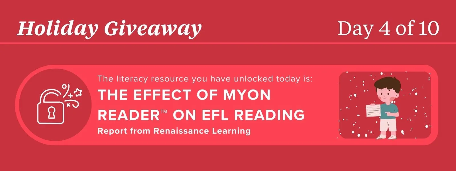 The Effect of myON Reader™ on EFL Reading