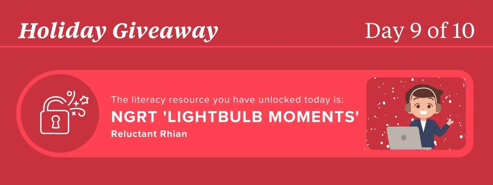 NGRT 'lightbulb moments' - Reluctant Rhian